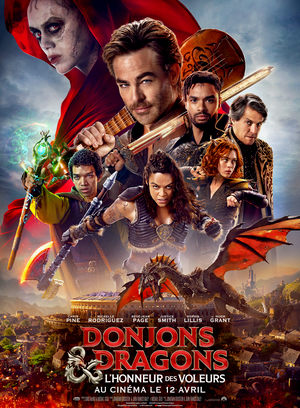 Affiche de Donjons & Dragons : L'honneur des voleurs (2023)