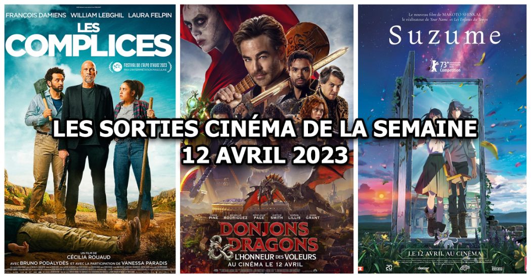Les sorties cinéma de la semaine - mercredi 12 avril 2023