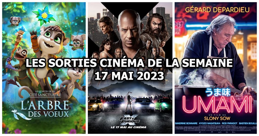 Les sorties cinéma de la semaine - mercredi 17 mai 2023