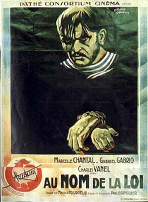Affiche d'Au nom de la loi (1932)
